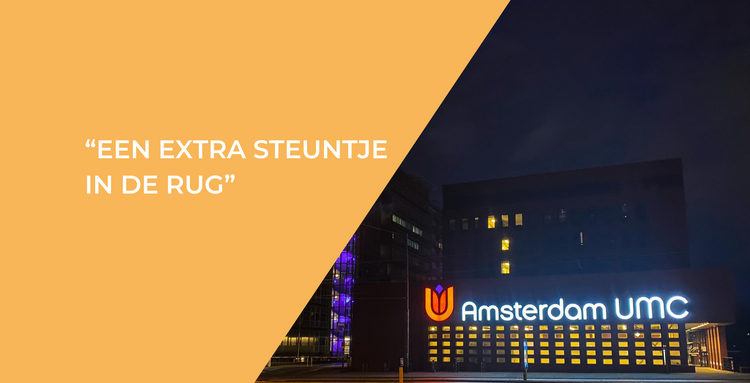 “Een extra steuntje in de rug”