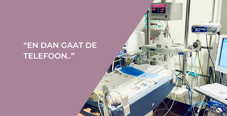 “En dan gaat de telefoon..”