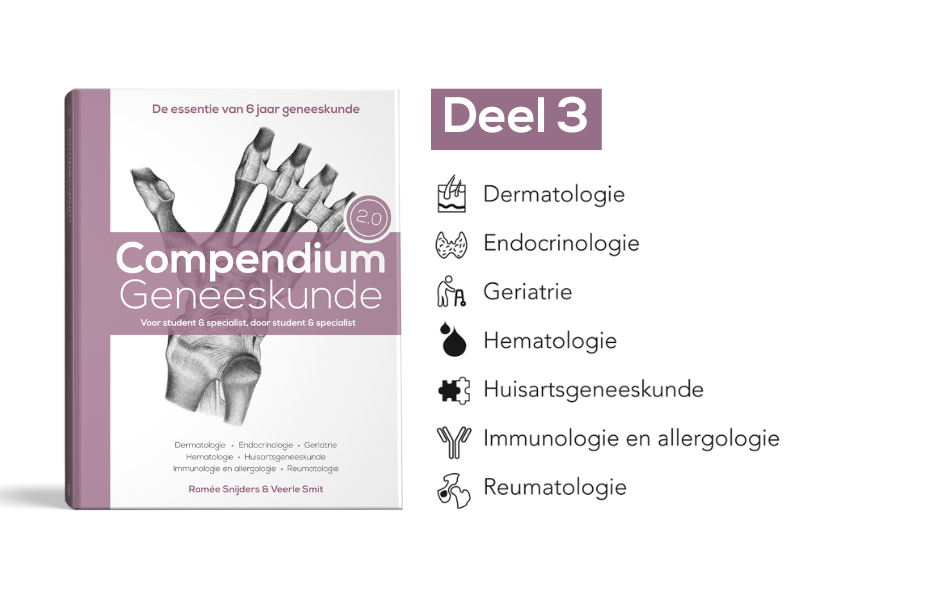 Compendium Geneeskunde vijfdelige reeks visueel hoofdstukken disciplines deel 3