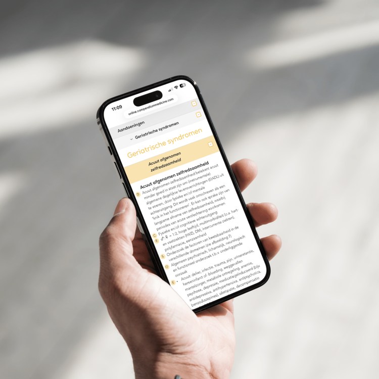 Pocket Ouderengeneeskunde (digitaal)