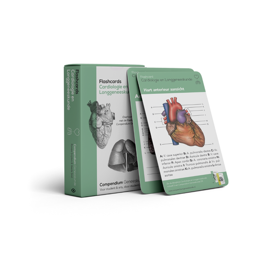 Flashcards Cardiologie en Longgeneeskunde