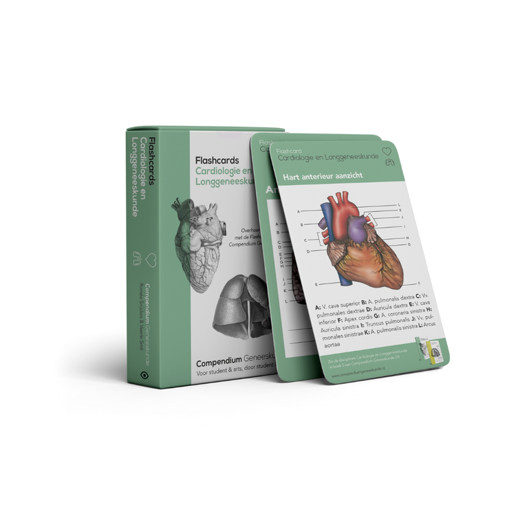 Flashcards Cardiologie en Longgeneeskunde