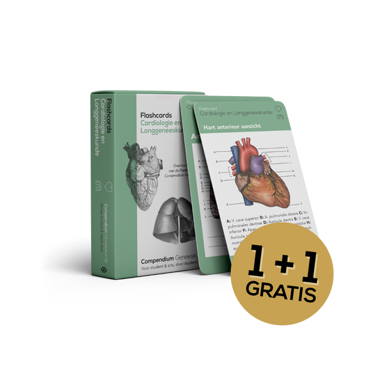 Flashcards Cardiologie en Longgeneeskunde