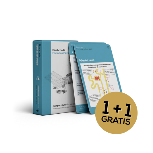 Flashcards Farmacotherapie