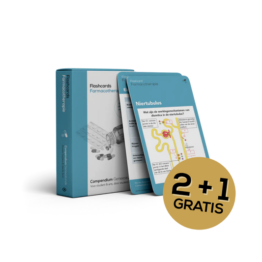 Flashcards Farmacotherapie