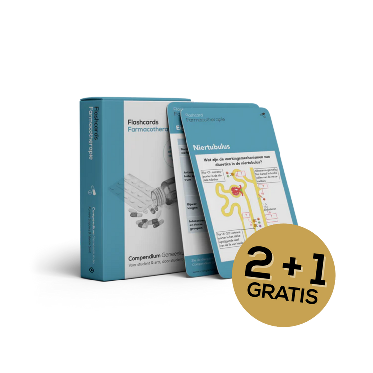 Flashcards Farmacotherapie