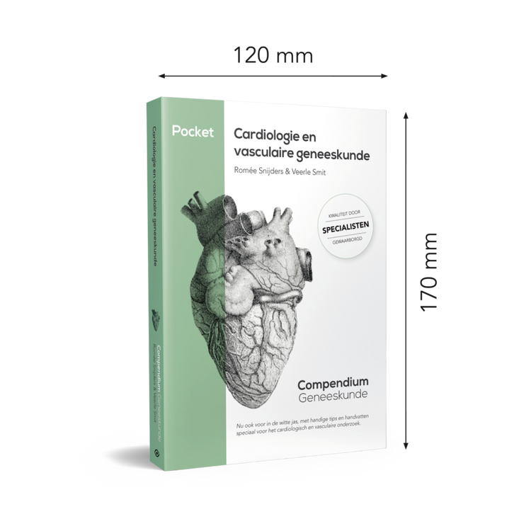 Pocket Cardiologie en vasculaire geneeskunde - Compendium Geneeskunde
