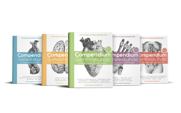 Compendiumpakket (reeks, alle pockets en flashcards) - Compendium Geneeskunde